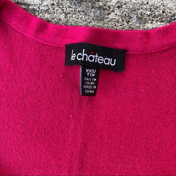 Le Chateau pink shirt, size xs - Picture 3 of 4